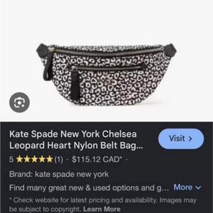 Kate spade belt bag EUC